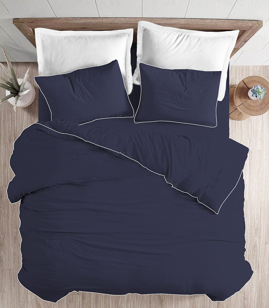 סט מצעים, ג'ואן - כחול כהה