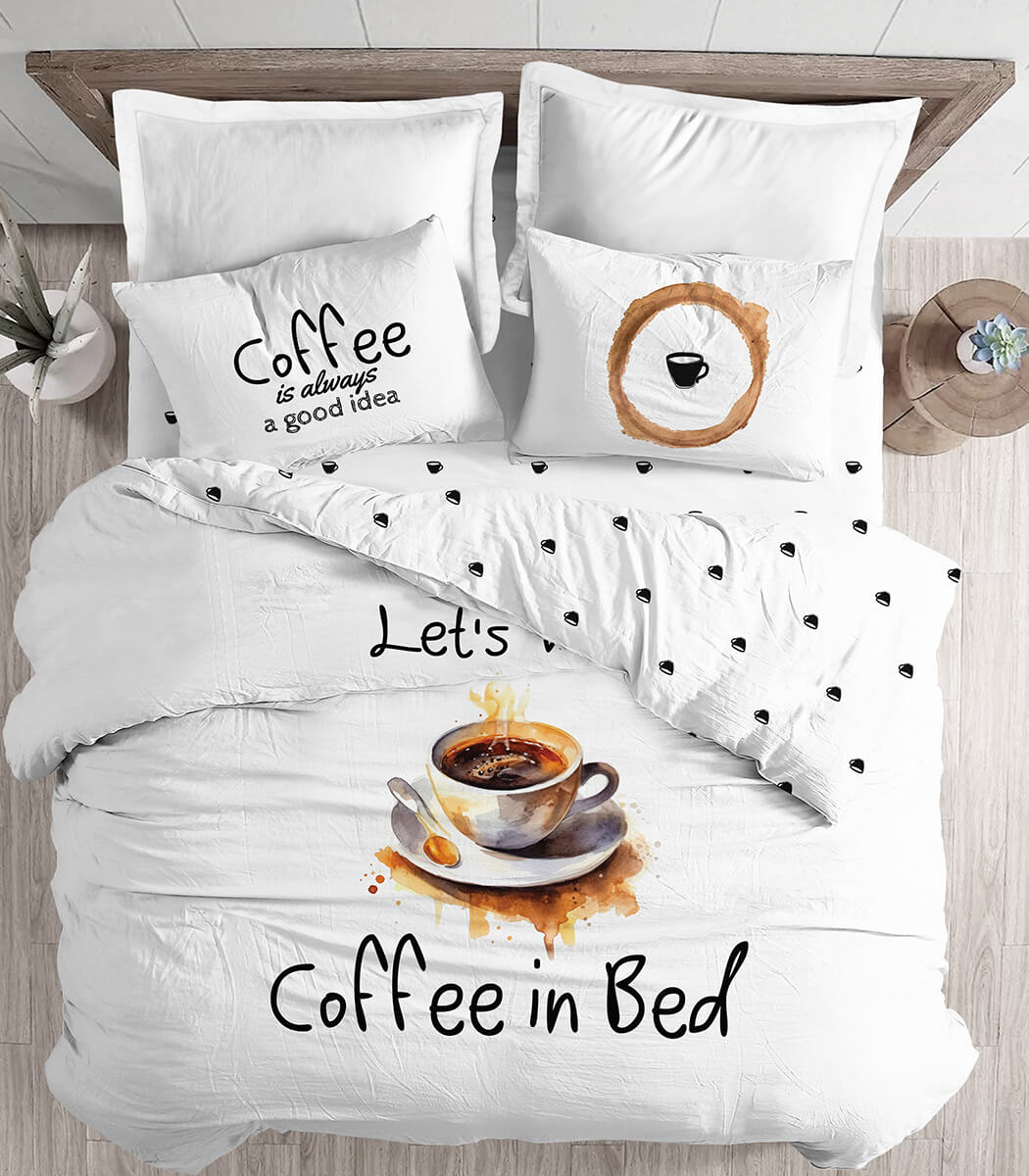 סט מצעים, זמן לקפה