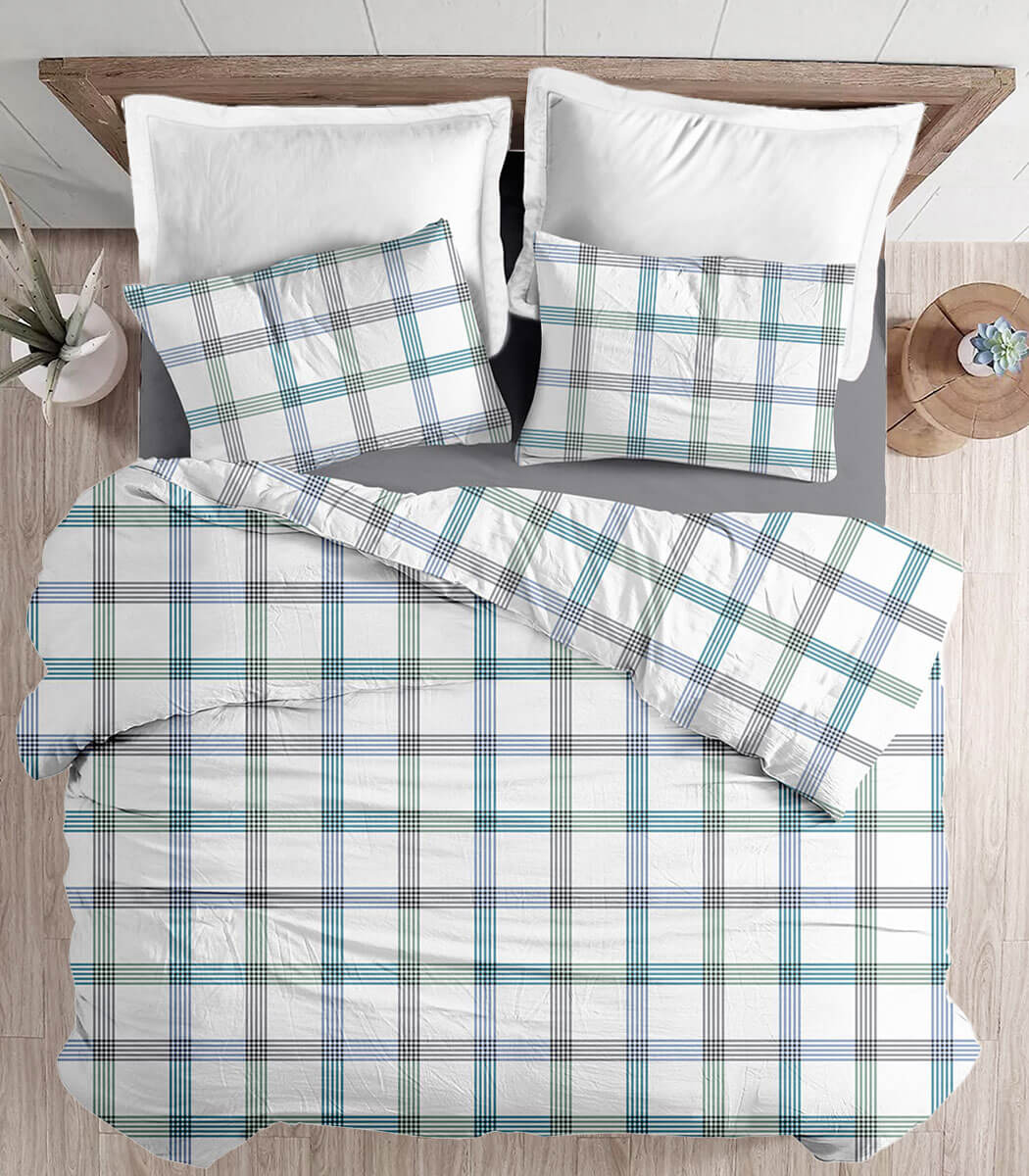 סט מצעי פלנל כותנה, דגם יקיר