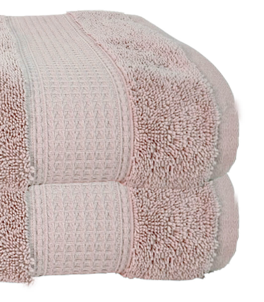 מגבת רחצה , דגם הרמוני - ורוד