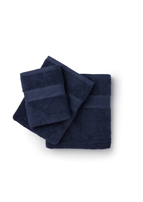 מגבת רחצה , דגם הרמוני - כחול כהה