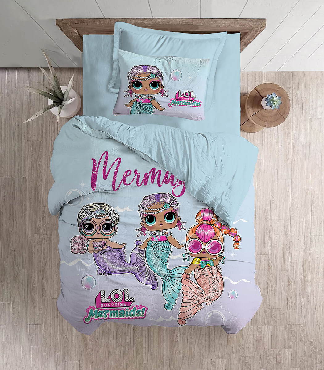 סט מצעי ילדים, LOL בתולות ים