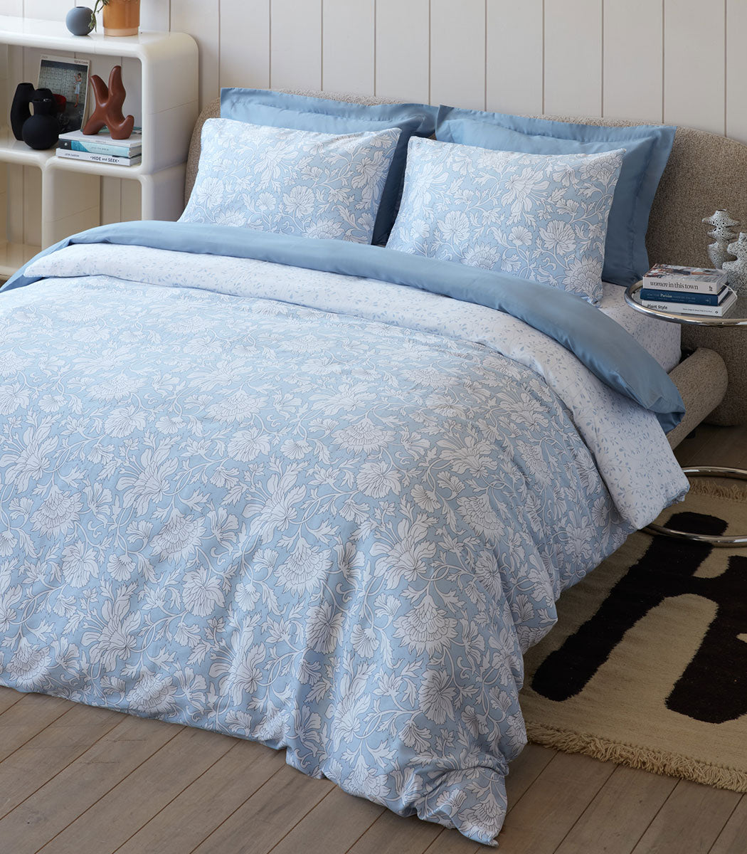 מצעי סאטן כותנה, זוהר