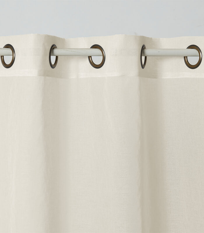 וילון בד, דגם הלן -קרם