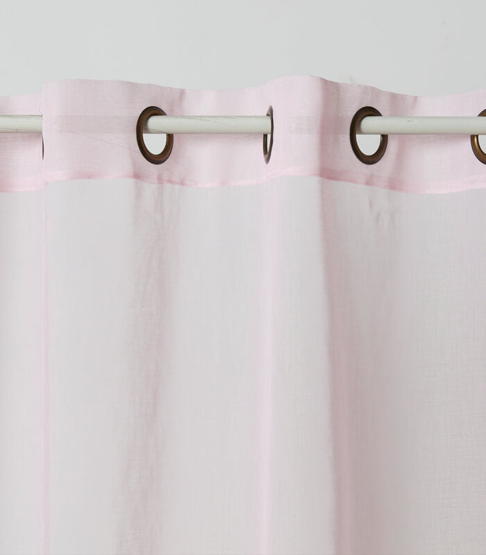 וילון בד, דגם הלן -  ורוד