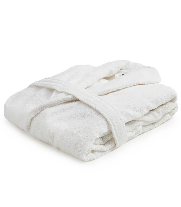 חלוקי רחצה למבוגרים -  לבן