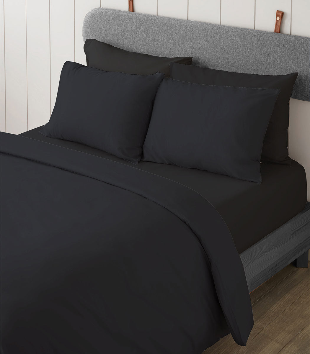 סט ג'רסי חלקי - שחור