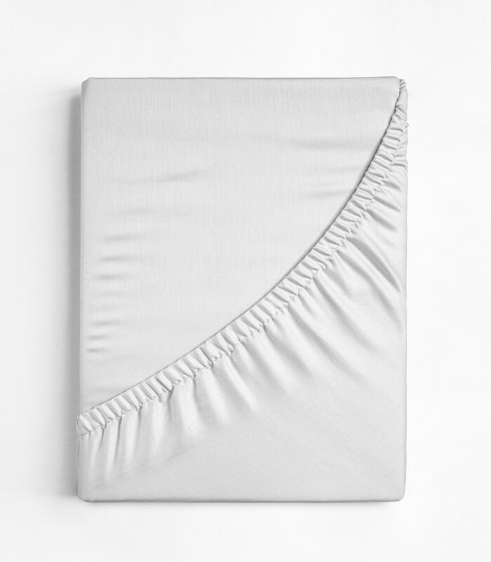 סדין כותנה חלק - לבן Mix&Match -