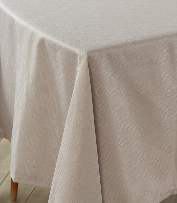 מפת שולחן חגיגית, סוזאן -  אפור