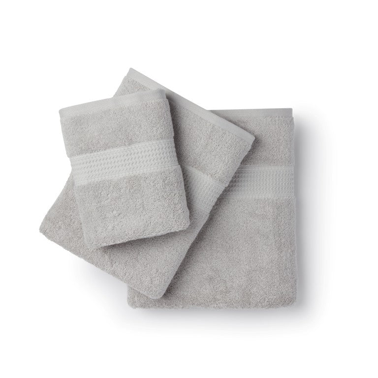 מגבת רחצה , דגם הרמוני - אפור בהיר