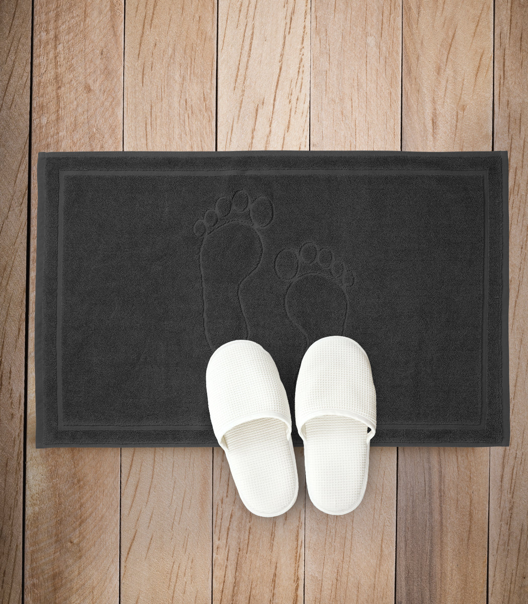 מגבת רצפה - דגם Steps - שחור