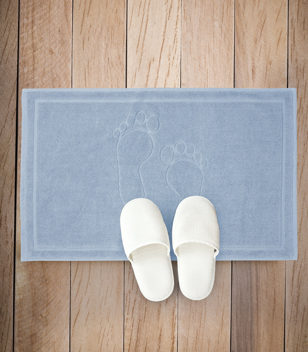 מגבת רצפה, דגם Steps - תכלת