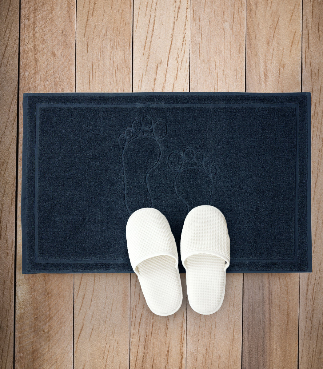 מגבת רצפה - דגם Steps - נייבי