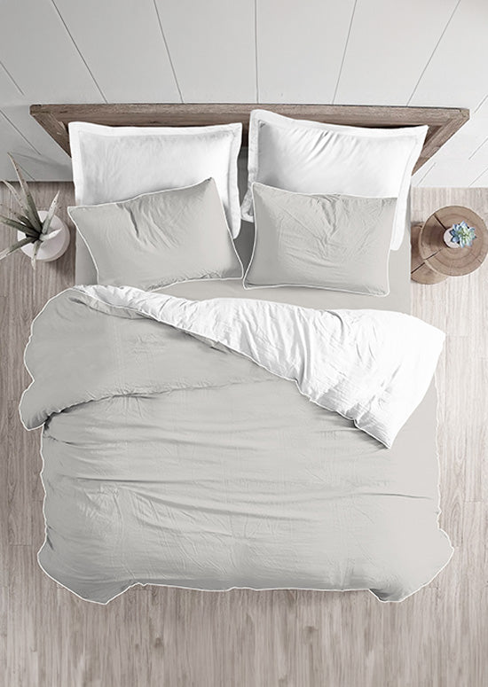 מצעי כותנה, דגם ענבר - אבן