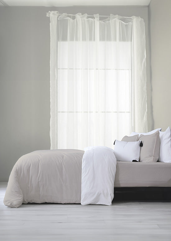 מצעי כותנה, דגם ענבר - אבן