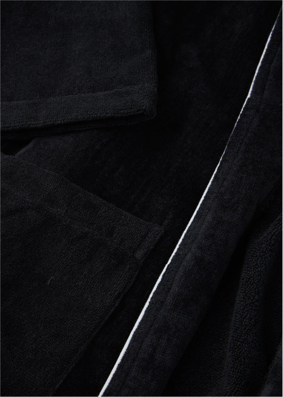 חלוקי רחצה מבוגרים בנטון ולור שחור