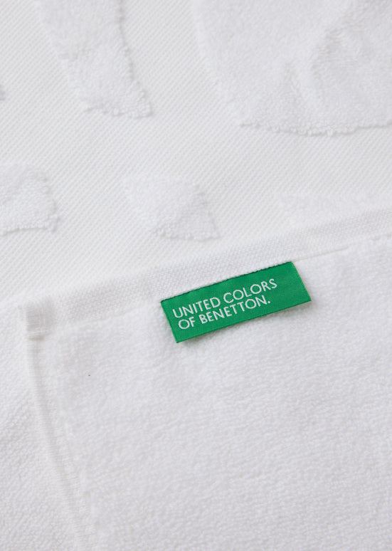 Benetton Essential Bath Mat - לבן