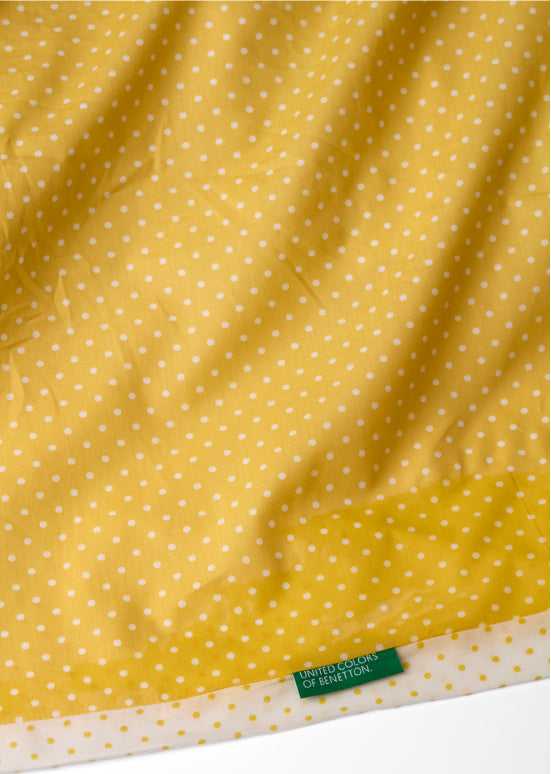 United Colors of Benetton , סט מצעים פולקה דוט - צהוב