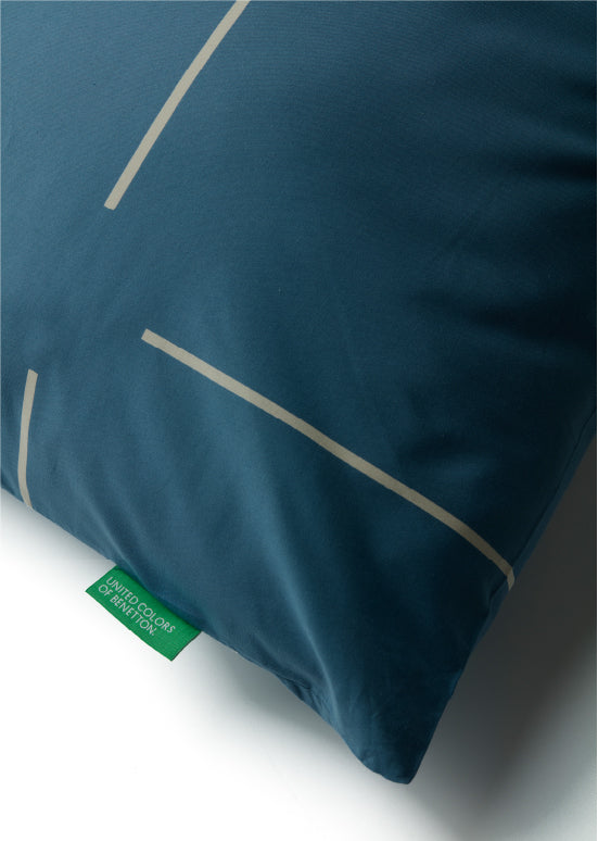 סט מצעי Benetton – ריבועים פטרול אבן