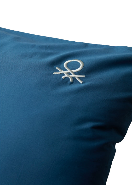 סט מצעים חלק של בנטון - פטרול/אבן