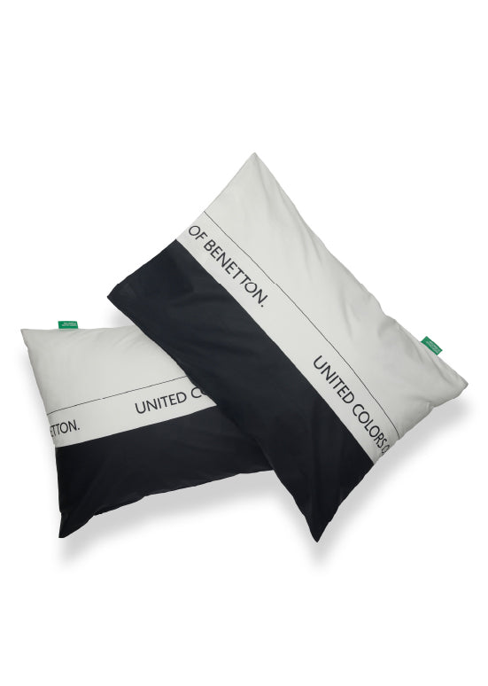 Exclusive Benetton , מצעים דו-צדדיים -שחור/לבן