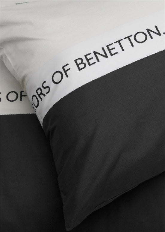 Exclusive Benetton , מצעים דו-צדדיים -שחור/לבן