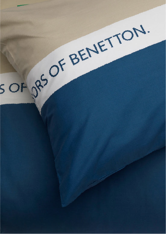 Exclusive Benetton , מצעים דו-צדדיים -פטרול/אבן