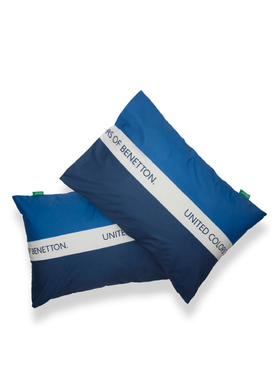 Exclusive Benetton , מצעים דו-צדדיים -נייבי/כחול