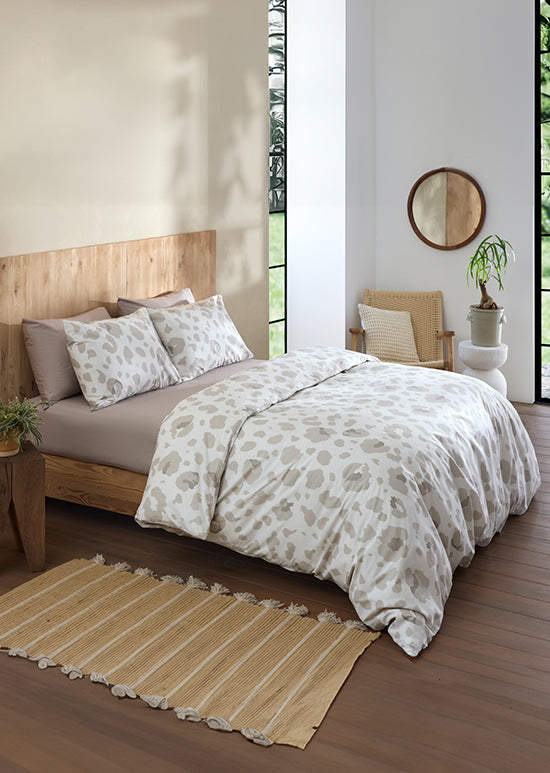 מצעי פרקל 100% כותנה, ברנדי EXCLUSIVE