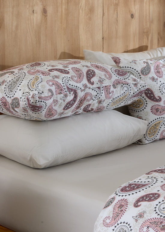 מצעי פרקל 100% כותנה, סקרלט EXCLUSIVE