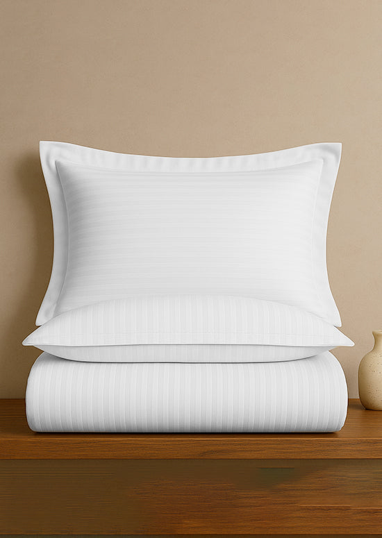 מצעי פנינה - לבן