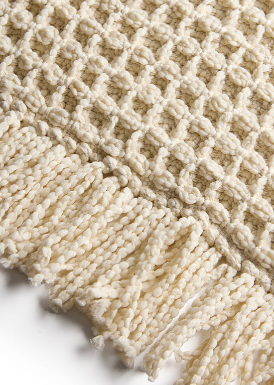 שטיח רצפה, וואפל - קרם