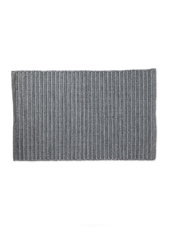 שטיחי רצפה פסים, אפור כהה