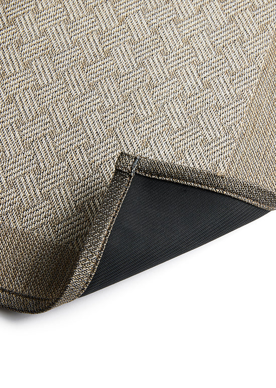 שטיח מטבח, טקסטורה קלועה - בז'