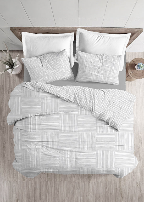 סט מצעים,  קולקציית ג’רסי מודפסת- ליסבון