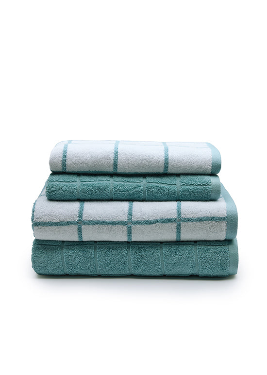 מארז מגבות רחצה, לונדון - טורקיז