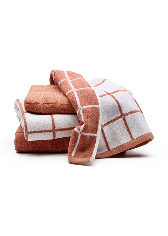 מארז מגבות רחצה, לונדון - כתום