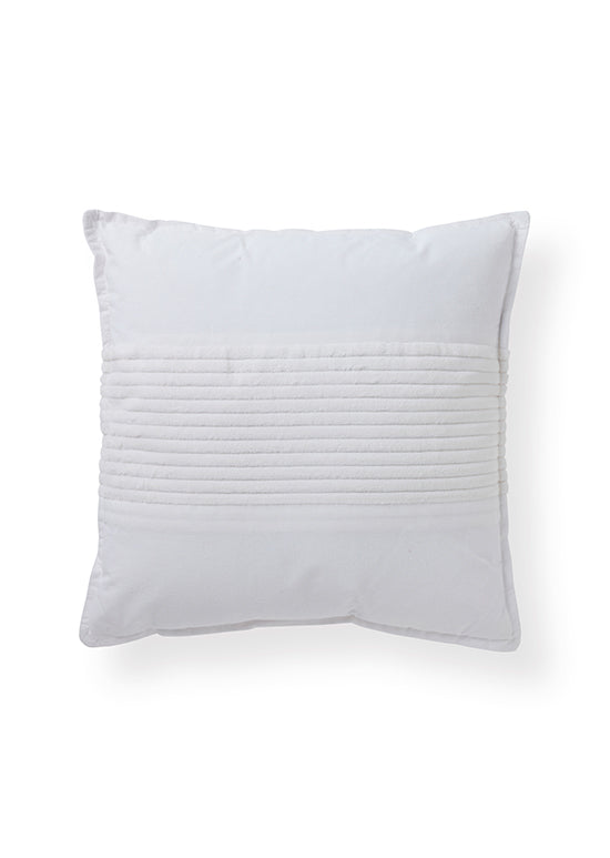 כרית נוי, דגם פלג  - לבן