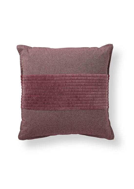 כרית נוי, דגם פלג  - בורדו