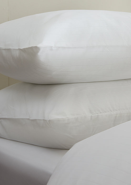 סט מצעי סאטן, אינפיניטי  - לבן