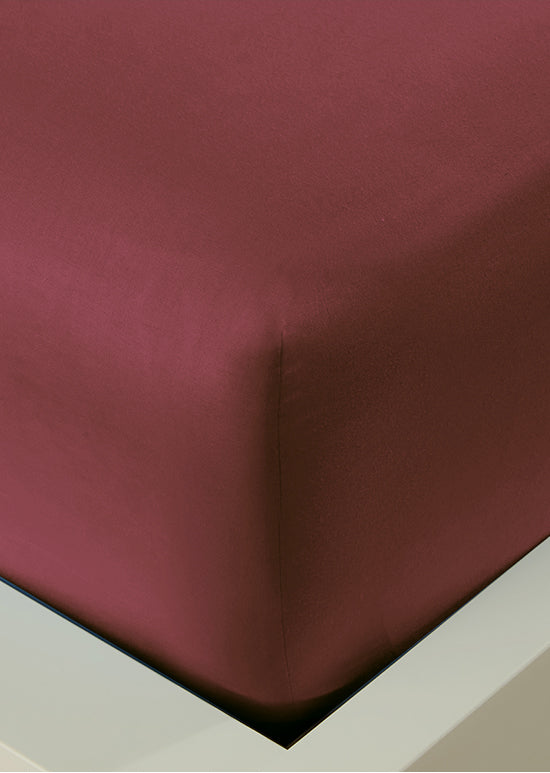 מצעי Mix&Match סאטן אינפיניטי  - בורדו