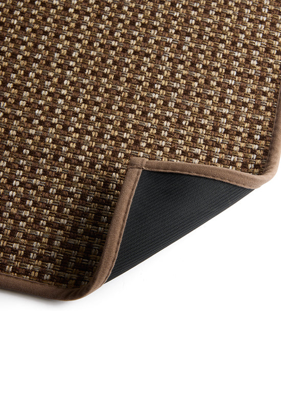 שטיחוני גומי למטבח, דגם לוקה -  חום