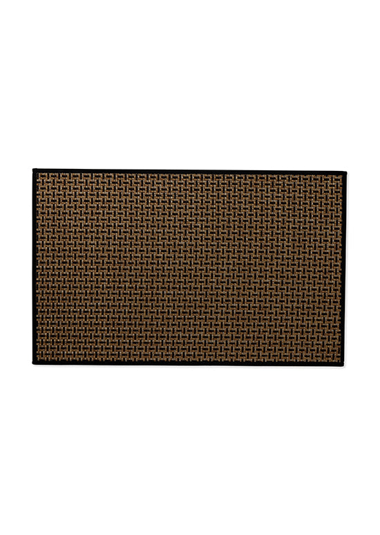 שטיחון גומי למטבח, דגם  לוקה -  שחור