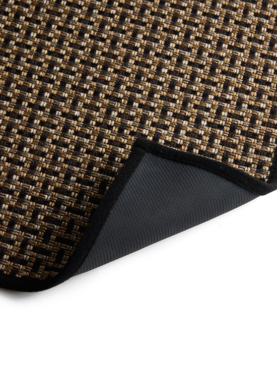 שטיחון גומי למטבח, דגם  לוקה -  שחור