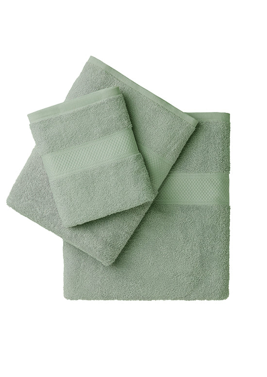 מגבת רחצה 100% כותנה, דגם קלאסיק - ירוק כהה
