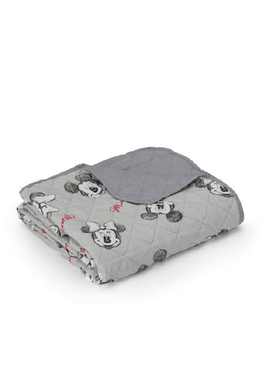 שמיכת קיץ ילדים - מיקי אפור