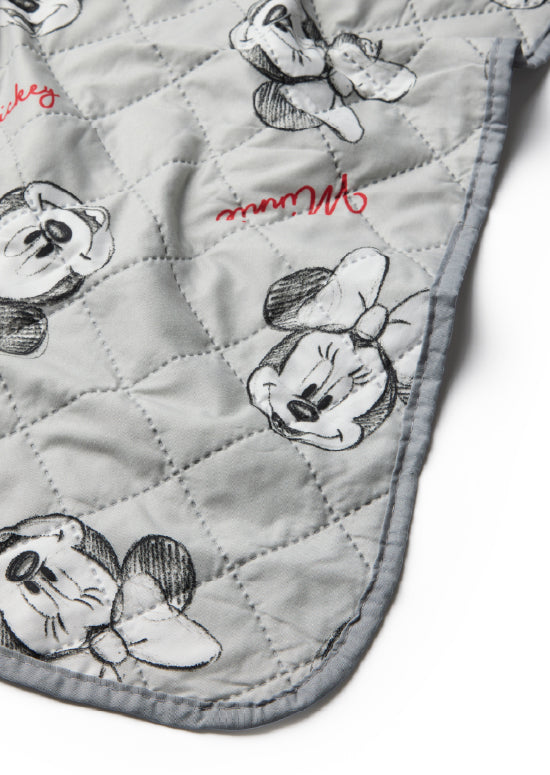 שמיכת קיץ ילדים - מיקי אפור