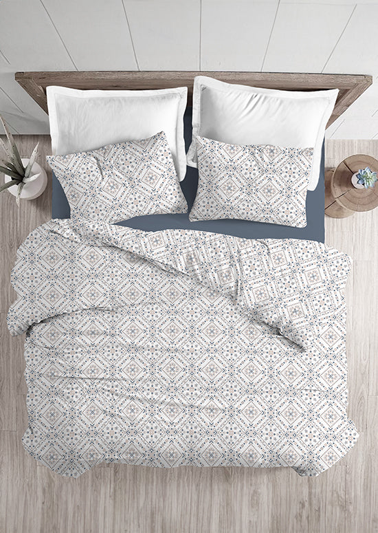 סט מצעי ג'רסי מודפס, שוהם