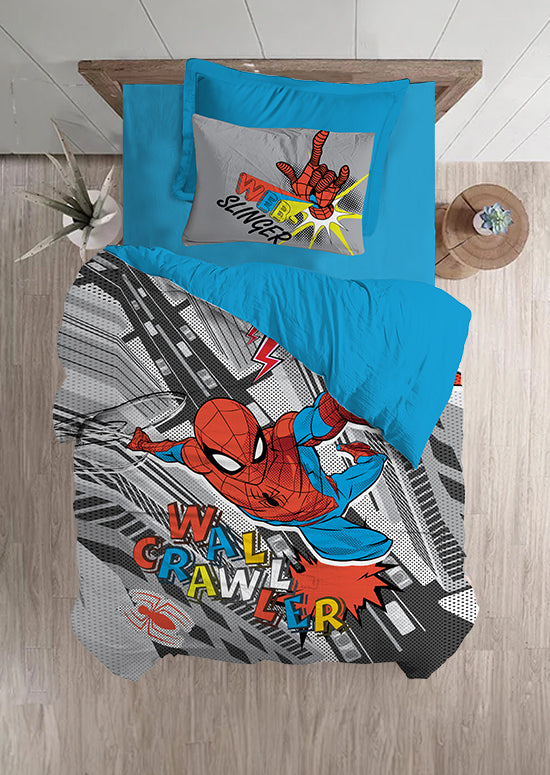 סט מצעי ילדים, ספיידרמן מטפס