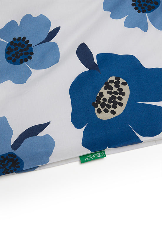 Benetton Botanic Collection סט כותנה בוטני - כחול